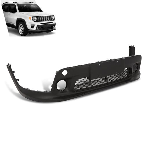 Solid Spare Front Lower Bumper Cover Fascia 6VZ71LXHAA Fit For 2019-2023 Jeep Renegade