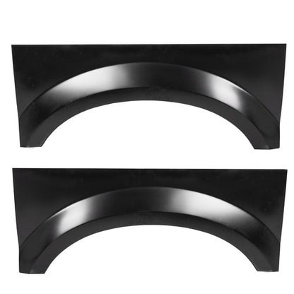 Solid Spare For 99-2010 Ford F250 F350 F450 F550 Bed Rear Wheel Arch Repair Patch Panel Pair