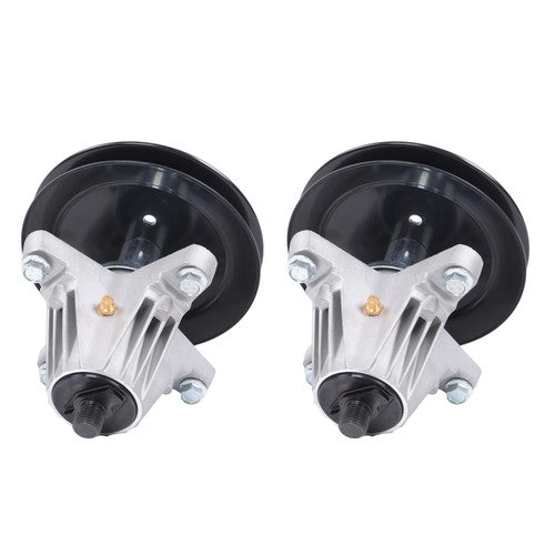 Solid Spare 2 Pack Spindle For Cub Cadet 618-09260 618P09260 RZT2242 Z5200 ZTS1-42 Fab