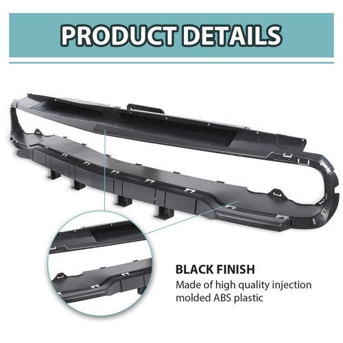 Solid Spare Upper Grille Reinforcement Fits 2015-2022 Dodge Challenger SRT Hellcat CH1202105