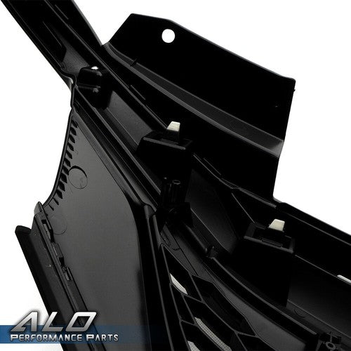 Solid Spare Front Bumper Upper Hood Grill Fit For 16-17 Honda Accord Sedan Sport Style