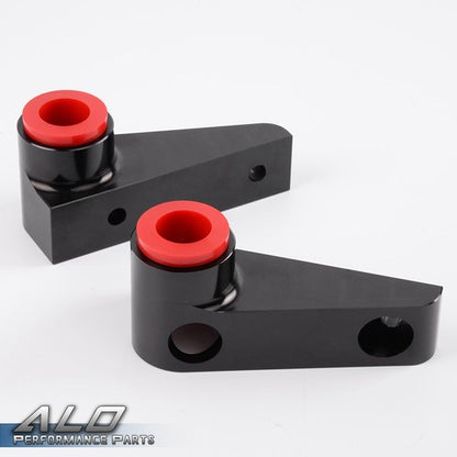 Solid Spare FIT FOR 2007-2017 JEEP WRANGLER JK SWAY BAR BRACKET CONTROL ARMS KIT BLACK & RED