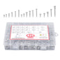 Solid Spare 410 Stainless Steel Self Tapping Screws for Metal, 425PCS #8#10 Assortment Set