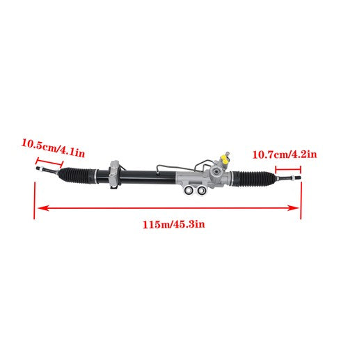 Solid Spare 1 Pcs Power Steering Rack&Pinion Assembly Fit For Nissan NP300 2016-2018 L4 2.5L