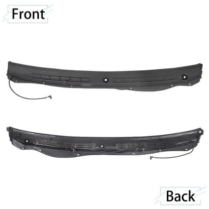 Solid Spare Windshield Wiper Cowl Grille Vent Panel For 2004-2012 Chevy Colorado GMC Canyon