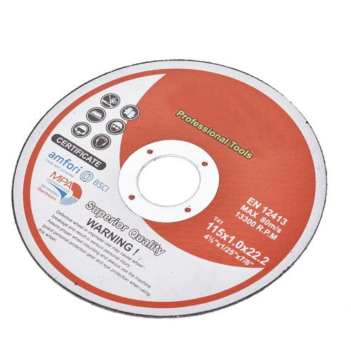 Solid Spare 100 Pack 4-1/2"x.040"x7/8" Cut-off Wheel - Metal & Stainless Steel Cutting Discs