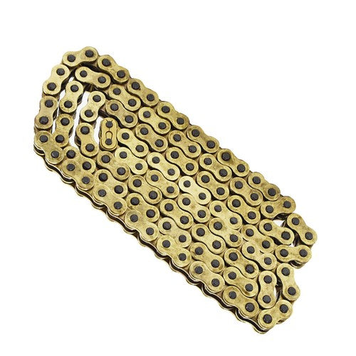 Solid Spare New Motorcycle 520 O-Ring Gold Drive Chain 120 Links 520 X 120 With Masterlink