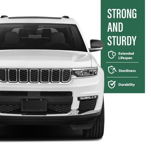 Solid Spare Fit For 2016-2021 Jeep Grand Cherokee Radiator Lower Air Guide Baffle Deflector