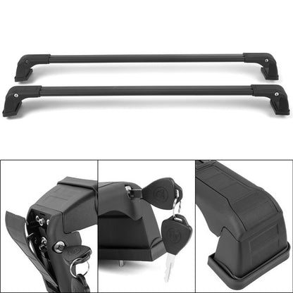 Solid Spare For Kia Soul 2014-2019 Aluminum Roof Rack Rail Cross Bars Luggage Cargo Carrier