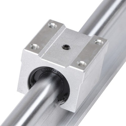 Solid Spare 4 PCS SBR16UU Sliders 2PCS SBR16-1000mm Linear Guide Rail