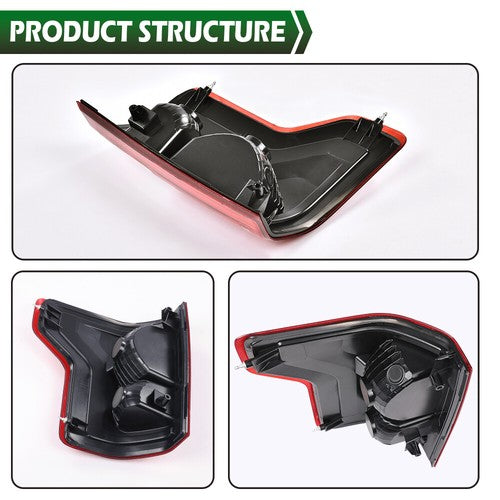 Solid Spare Rear Tail Light Brake Lamp Right Passenger Side Fit For 2015-2017 Ford F-150