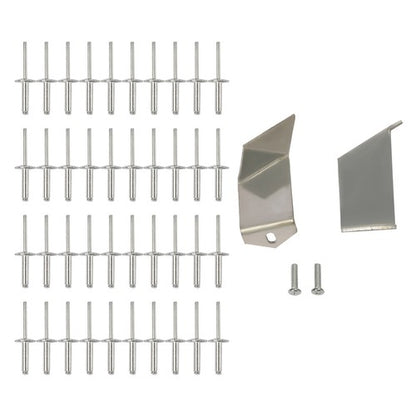 Solid Spare 8Pcs Fender Flares overfender W/ hardware For Hummer H1 /Humvee /HMMWV
