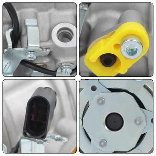 Solid Spare AC A/C Compressor & Clutches For Porsche Panamera Cayenne 2017-2023 2.9L 3.0L