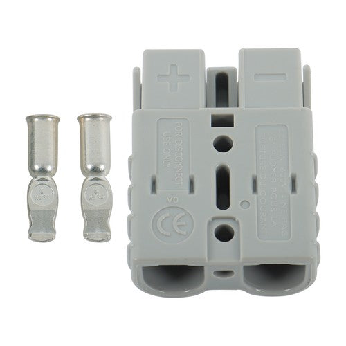 Solid Spare Gray Golf Cart Side Charger Plug Receptacle Fits For EZGO 83-94 Marathon Sb50