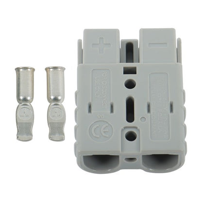 Solid Spare Gray Golf Cart Side Charger Plug Receptacle Fits For EZGO 83-94 Marathon Sb50