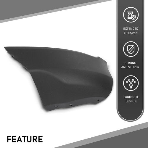 Solid Spare Fit For 2018-2022 Ford EcoSport Front Driver Side Bumper Corner Cover FO1016102