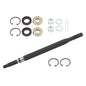 Solid Spare For EZGO RXV Golf Cart Passenger Side Rear Spline Axle Shaft w/Bearing Seal Kit