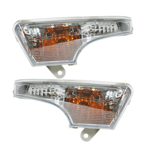 Solid Spare Lens Clear Turn Signal Light Assy For Nissan Altima 2013 2014-2016 LH&RH Pair