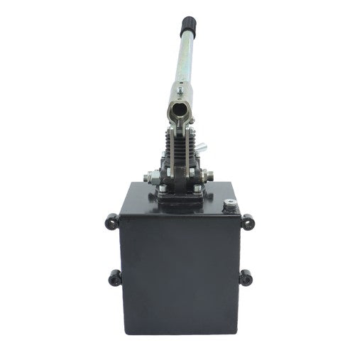 Solid Spare Hydraulic Piston Hand Pump 2.7 Cid 5 Quart With Valve For Double Acting Cylinder
