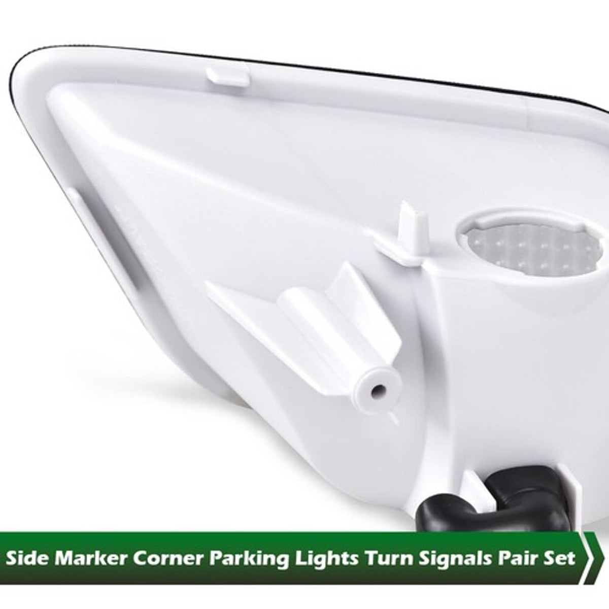 Solid Spare Fit For 98-02 Pontiac Firebird Trans Am Front Corner Turn Signal Lights Housings