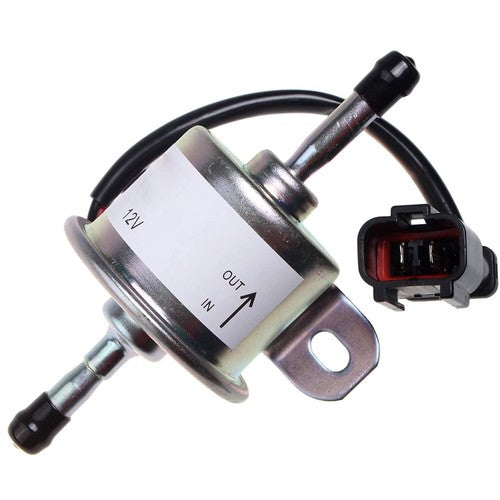 Solid Spare 12V Fuel Pump for Yanmar Engine 4JH5E 3TNV88 4JH4AE 4TNE88