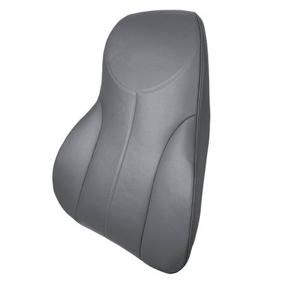Solid Spare 4200-4300-4400 Seat Cover+Backrest Driver's Side Gray Air Ride 2-PCS Set Leather