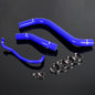 Solid Spare Fit For Lifan Solano 620 Blue Silicone Coolant Radiator Hose Clamps Kit