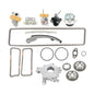 Solid Spare New Timing Chain Kit w/ Water+Oil Pump polished For Nissan Quest Maxima Altima