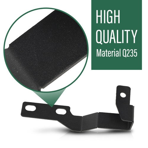 Solid Spare Fit For 05-15 Toyota Tacoma Hood Ditch Hinges Cube LED Light Pods Mount Brackets