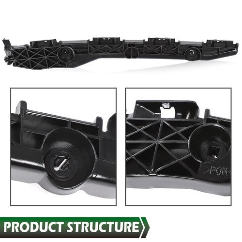 Solid Spare Fit For 2006-2012 Toyota RAV4 Rear Bumper Bracket Left+Right Side Pair Set