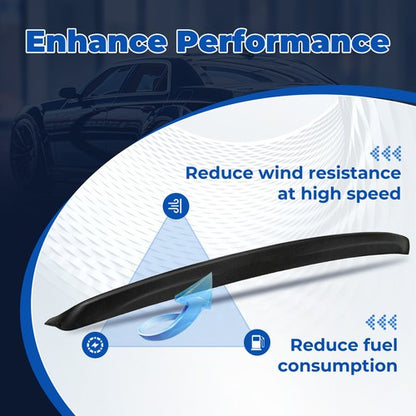 Solid Spare For 2011-2023 Chrysler 300 300S MATTE BLACK Trunk Rear Spoiler Wing Lip