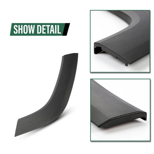 Solid Spare Fit For 2015-2023 Jeep Renegade Rear Left+Right Wheel Molding Fender Flare