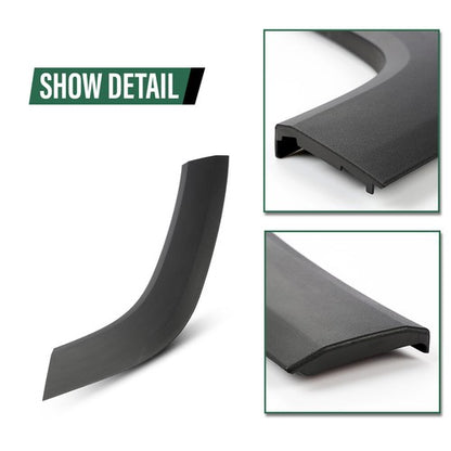 Solid Spare Fit For 2015-2023 Jeep Renegade Rear Left+Right Wheel Molding Fender Flare