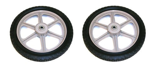 Solid Spare 2 Oregon 72-024 Semi-Pneumatic Wheel 14x175 Diamond Tread - 2 Wheels!