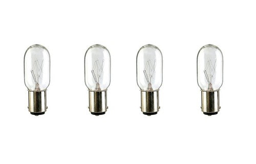 Solid Spare (4) Power Nozzle Lamp Bulb for Filter Queen Majestic Vacuum