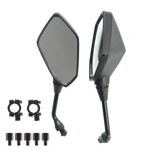 Solid Spare For Can-Am Outlander 500 2007-2015 ATV Rear View Side Mirrors