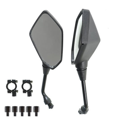 Solid Spare For Can-Am Outlander 500 2007-2015 ATV Rear View Side Mirrors