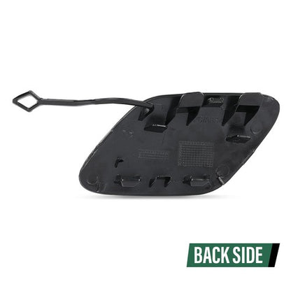 Solid Spare Fit For 14-16 Mercedes W212 E250 E350 E400 E550 Front Bumper Tow Hook Eye Cover