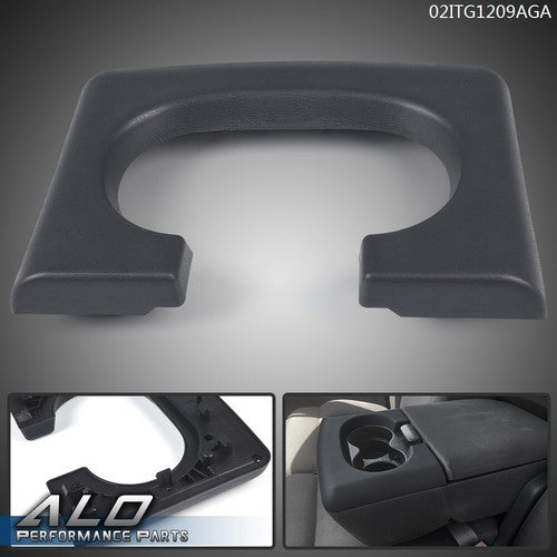 Solid Spare Fit For 2004-2014 Ford F150 Black Center Console Cup Holder Pad Replacement