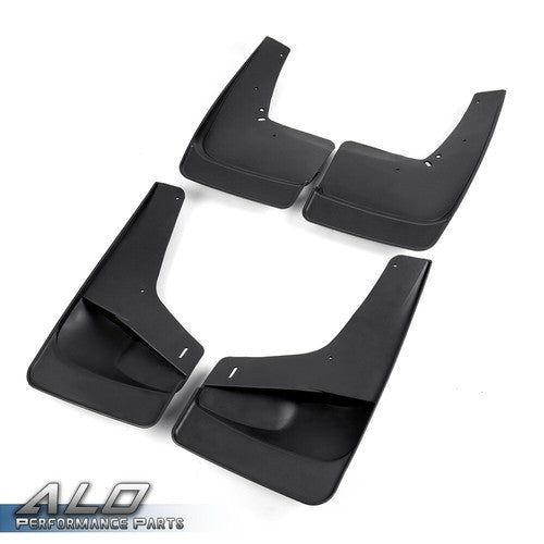 Solid Spare Front & Rear Splash Guards Mud Flaps Fit For 1999-2007 Chevy Silverado Sierra