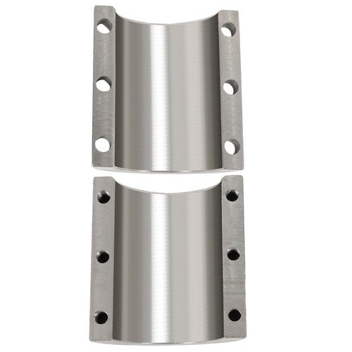 Solid Spare Steel tube clamp weldable bolt on 1.75" 1 3/4" roll cage mounts