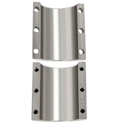 Solid Spare Steel tube clamp weldable bolt on 1.75" 1 3/4" roll cage mounts