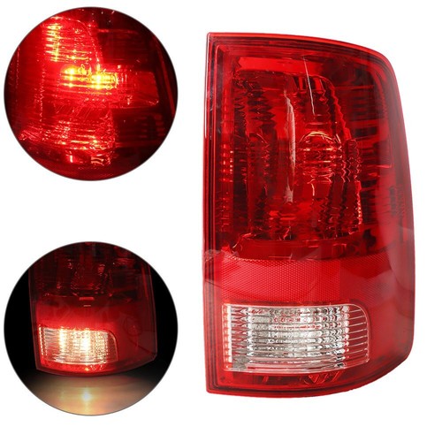 Solid Spare Brake Lamp Tail Light w/Bulbs Replace RH Side For 09-20 Dodge Ram 1500 2500 3500