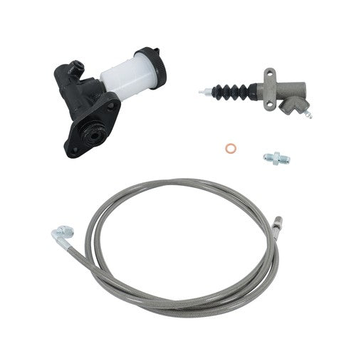 Solid Spare Fit For Mazda Miata Master Cylinder & Stainless Clutch Line Kit MC229 + SC825