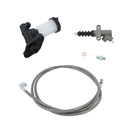 Solid Spare Fit For Mazda Miata Master Cylinder & Stainless Clutch Line Kit MC229 + SC825