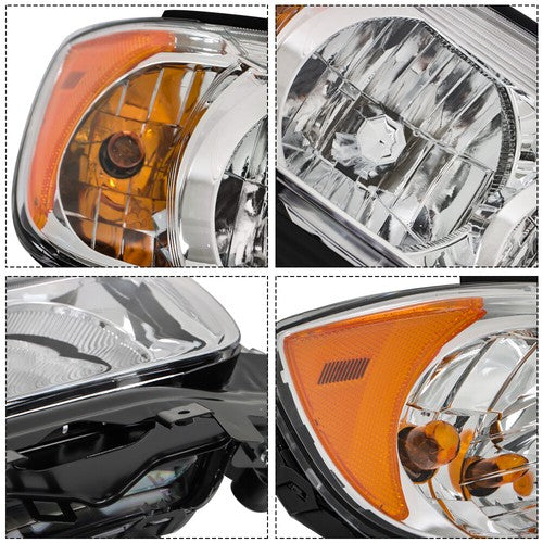 Solid Spare Headlight Single RH Projector Headlamp Clear Lens For Subaru Forester 2006-2008