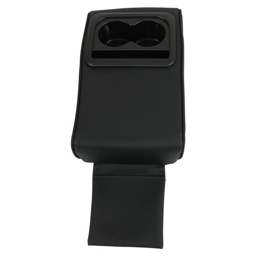 Solid Spare Center Console Armrest Pillow Storage Bag W/ Cup And Phone Holder For Most Cars