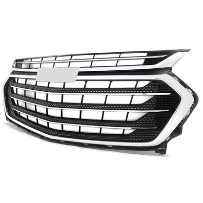 Front Bumper Grille Upper Grill Chrome For Chevy Chevrolet Traverse 2018-2021