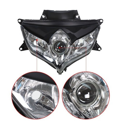 Solid Spare Front Headlight Head Light Fit For Suzuki GSXR600/750 K8 2008 2009 2010