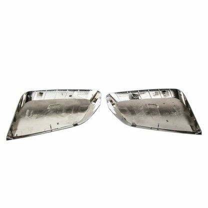 Solid Spare For 2014-2020 Chevy Impala Clip-On Triple Mirror Covers Trims Replacement Chrome